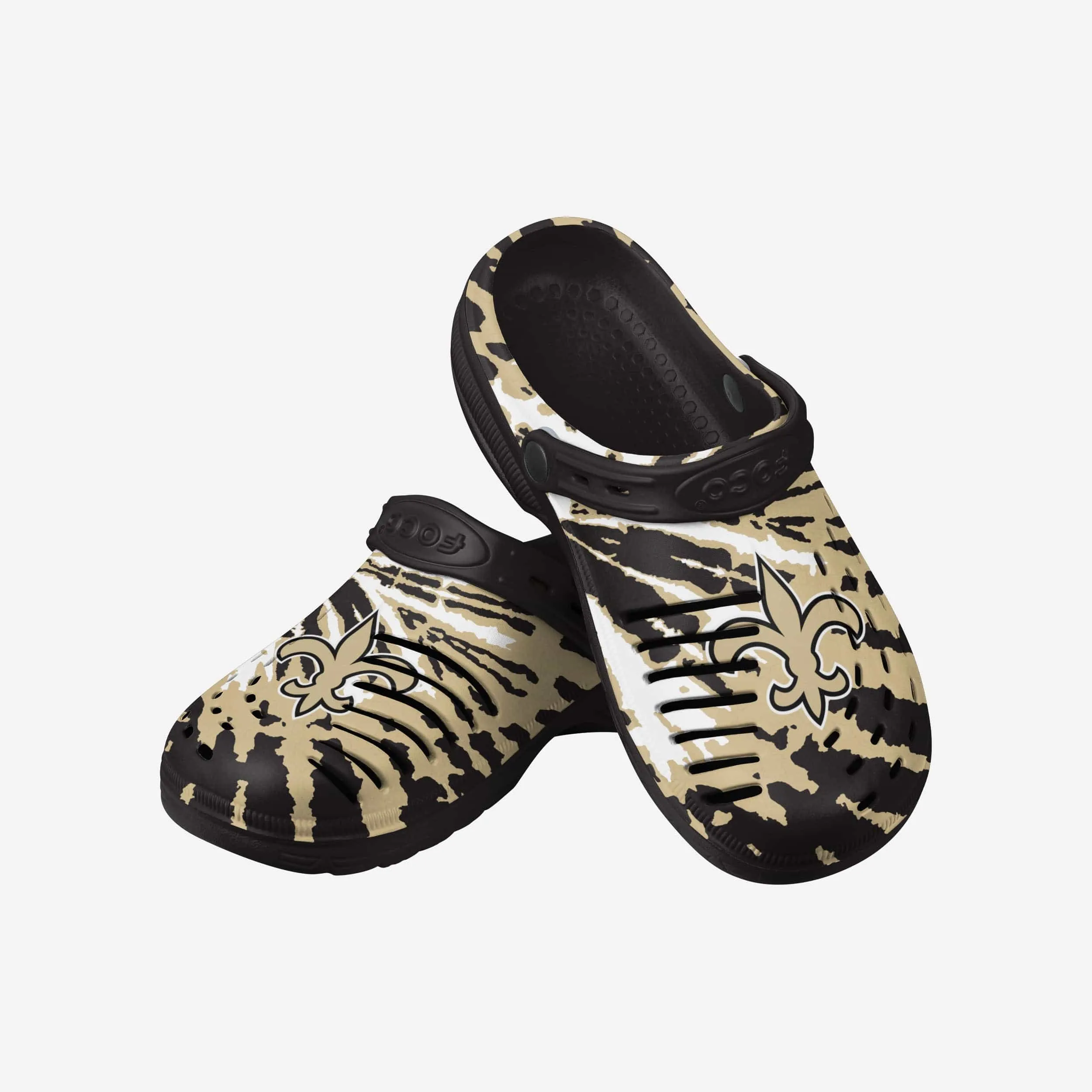 New Orleans Saints Tie-Dye Clog With Strap