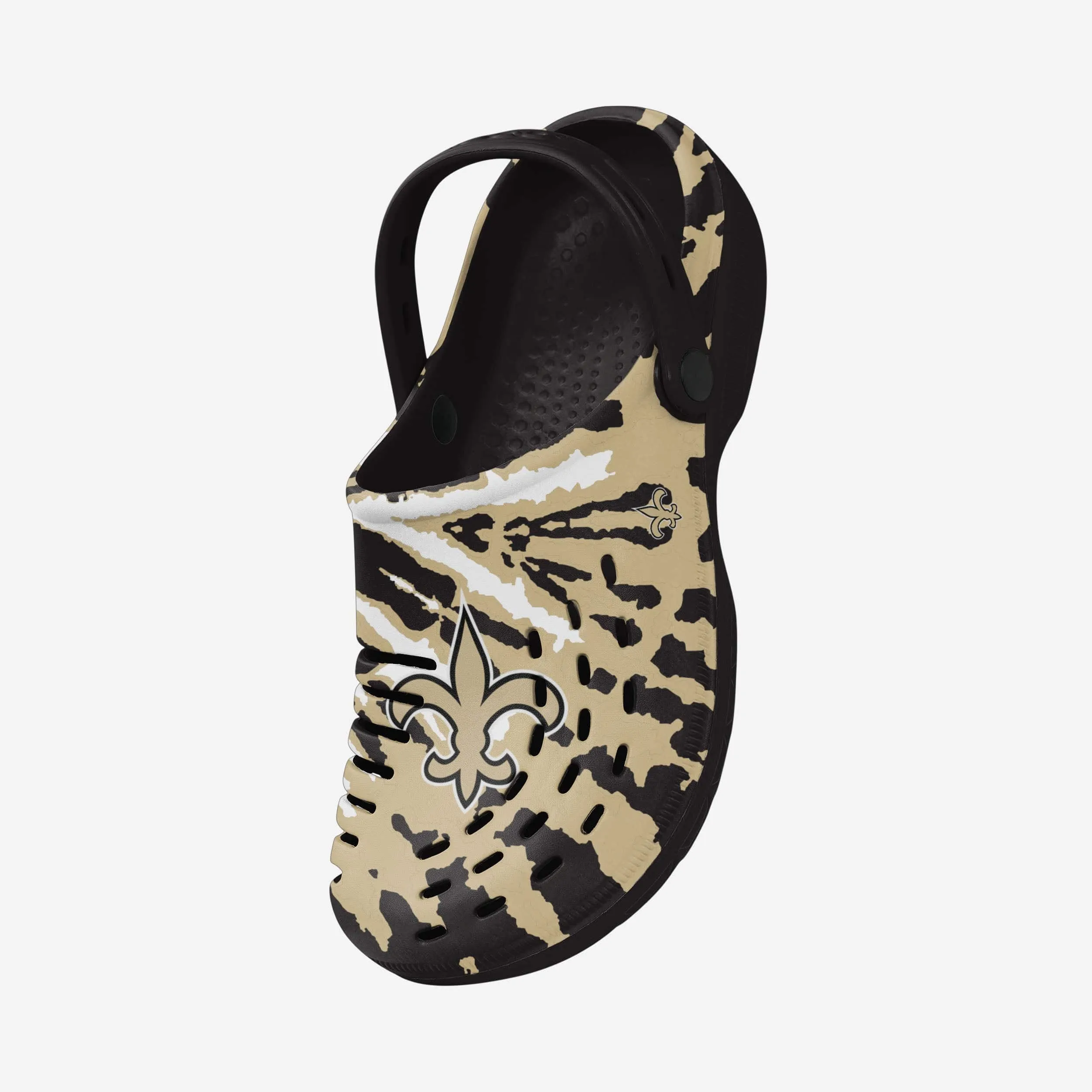 New Orleans Saints Tie-Dye Clog With Strap