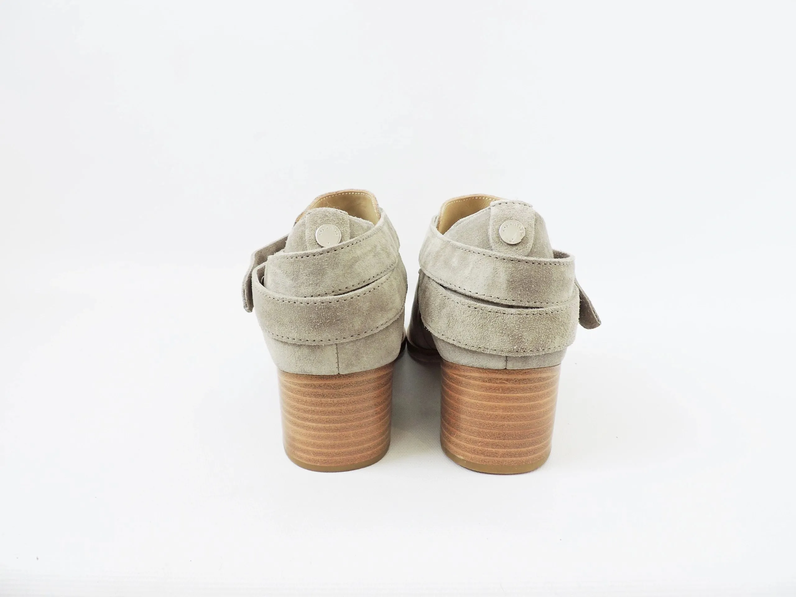 NEW Rag & Bone Harley Belted Suede Bootie Size 37 It (7 Us)