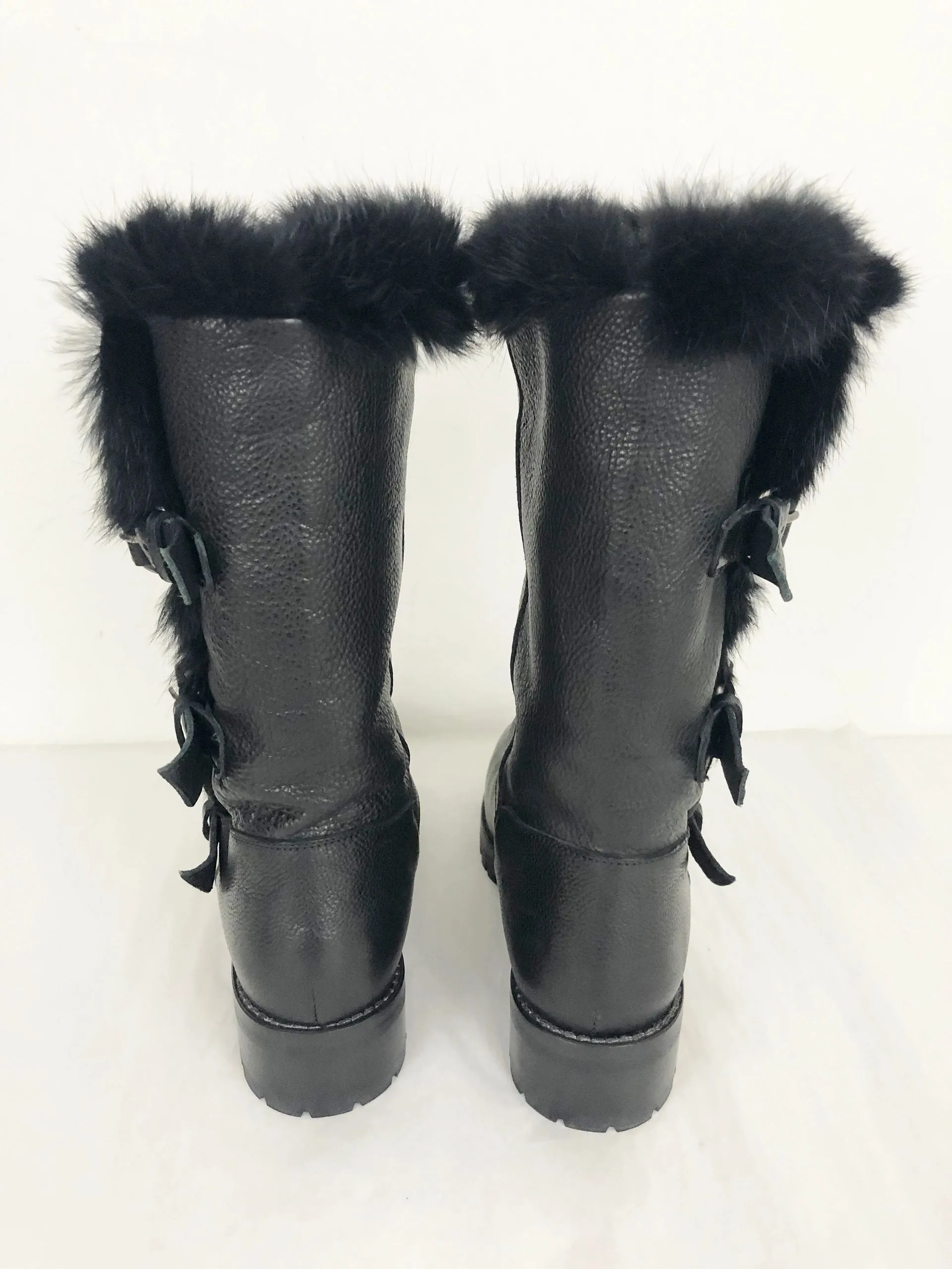 NEW Sartore Fur Lined Boots Size 7