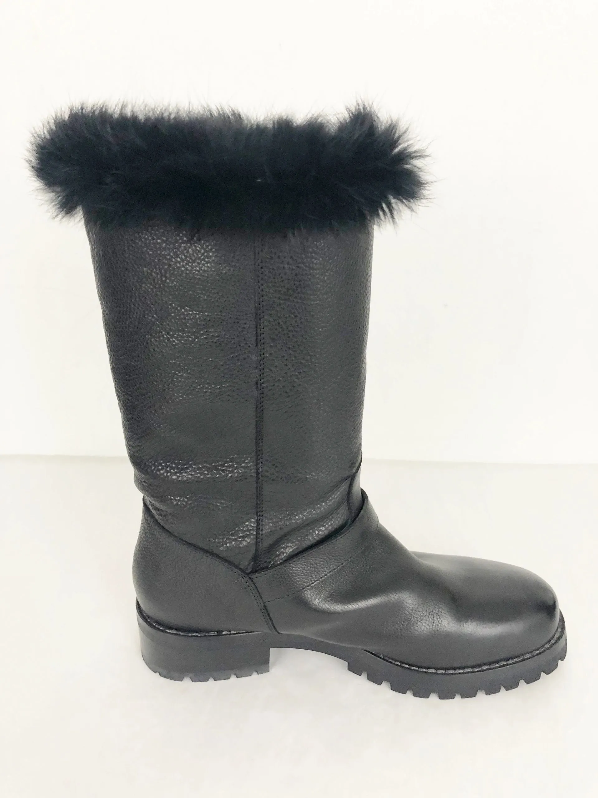 NEW Sartore Fur Lined Boots Size 7