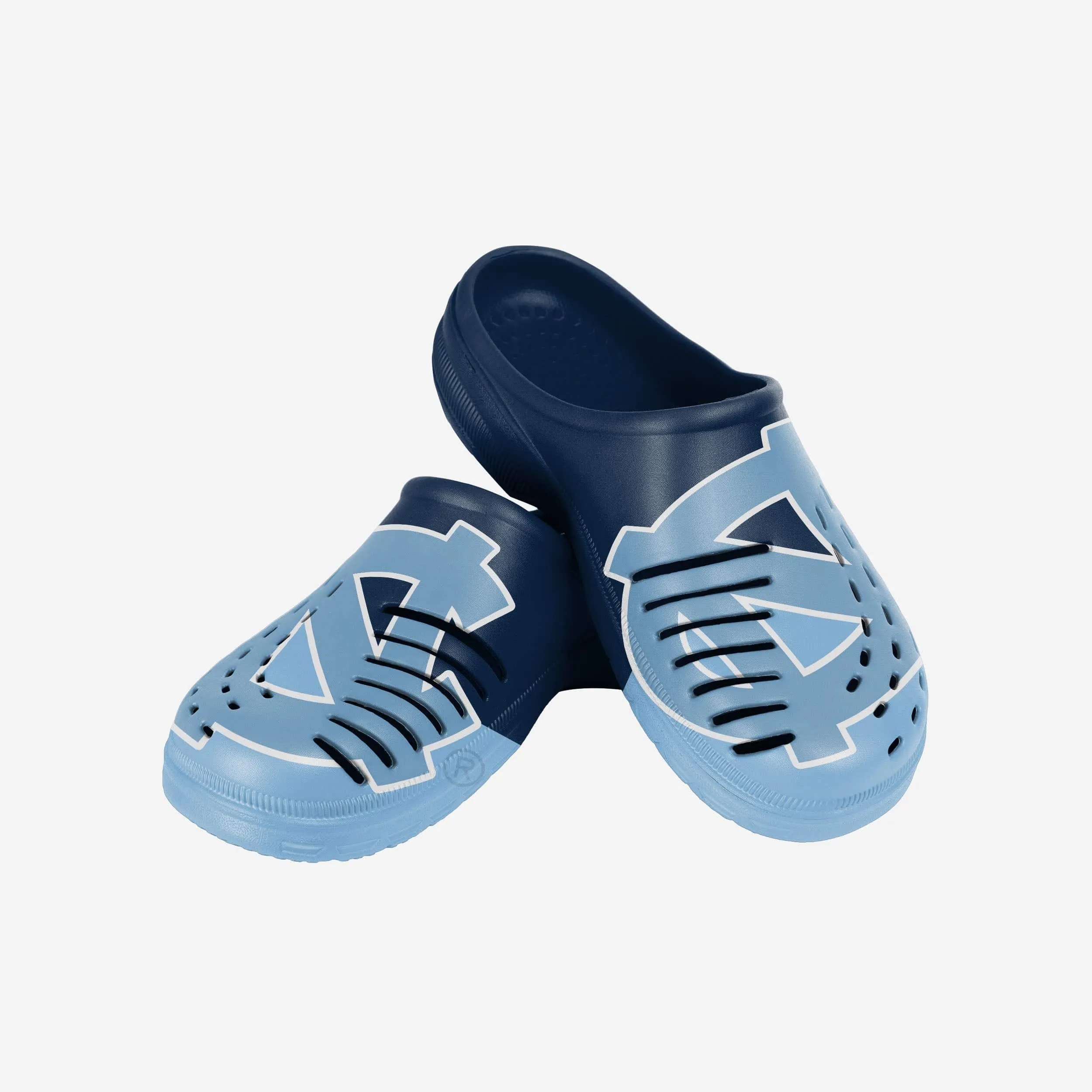 North Carolina Tar Heels Colorblock Big Logo Clog