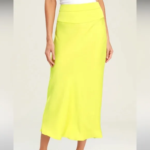 NWT Free People Women's Normani Bias Skirt