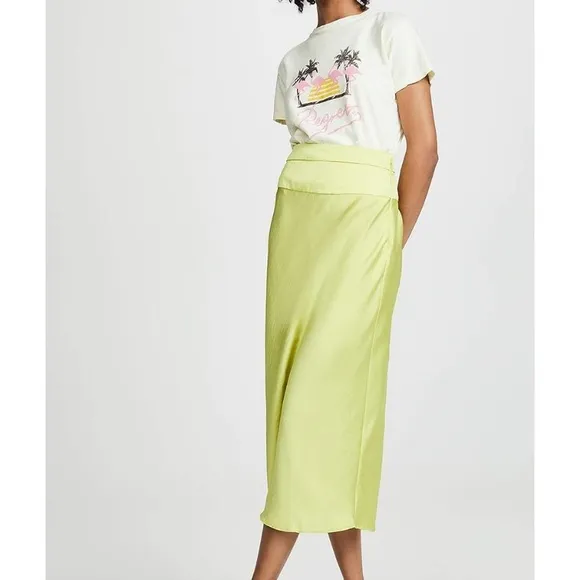 NWT Free People Women's Normani Bias Skirt