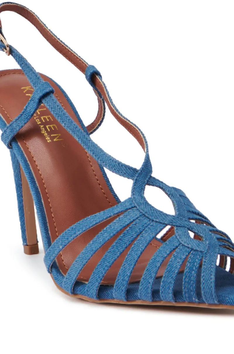OYSTA DENIM SANDAL