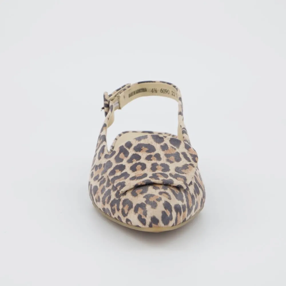 Paul Green Slingback 6090-LEOPARD