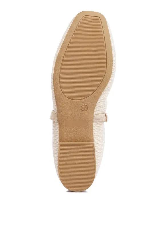 Pearl Embellished Ballerina Flats