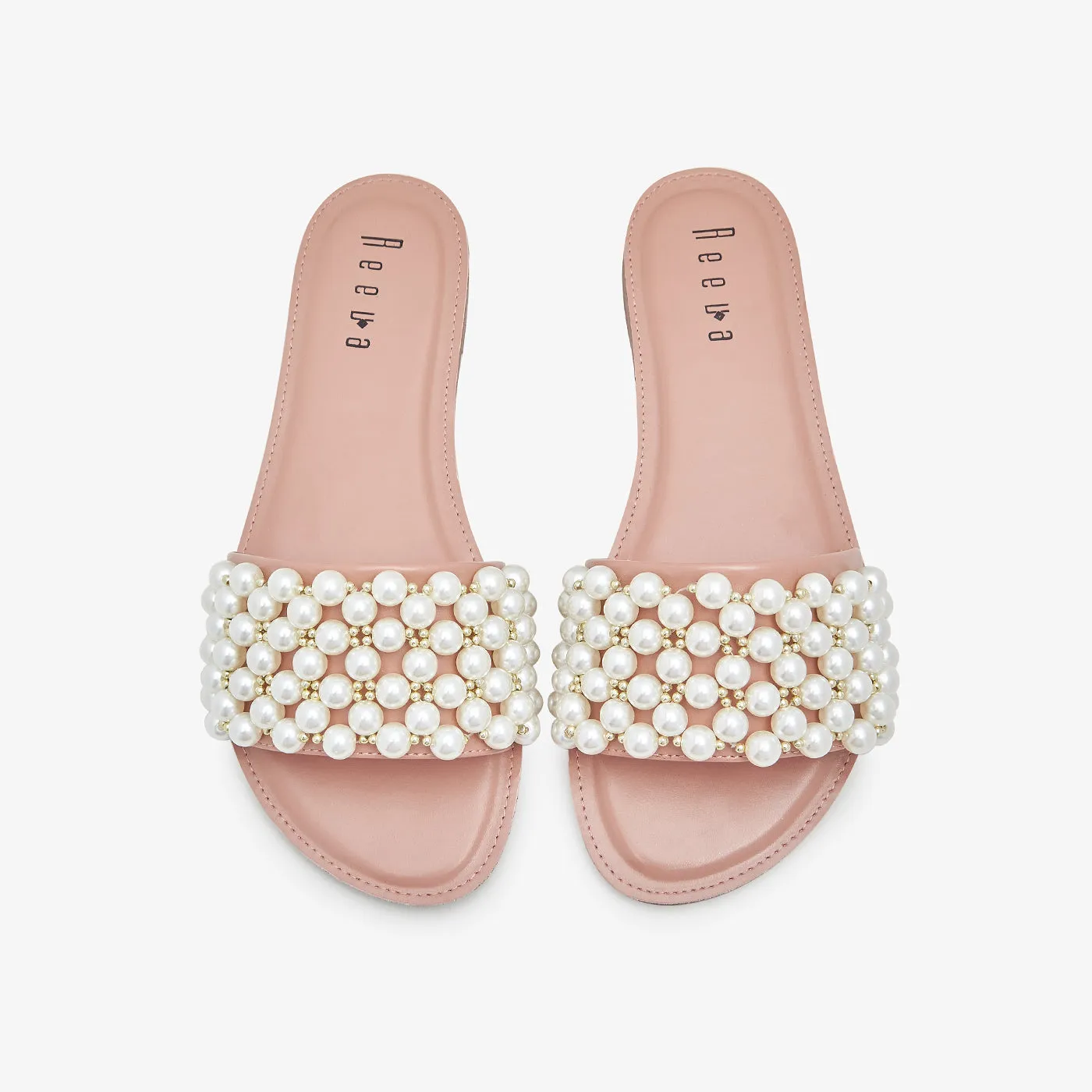 Pearl Embellished Chappal