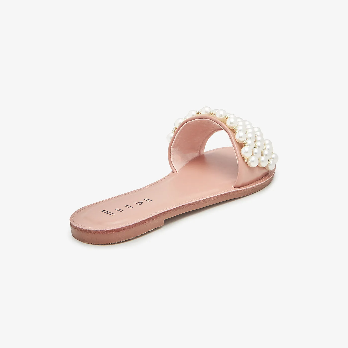 Pearl Embellished Chappal