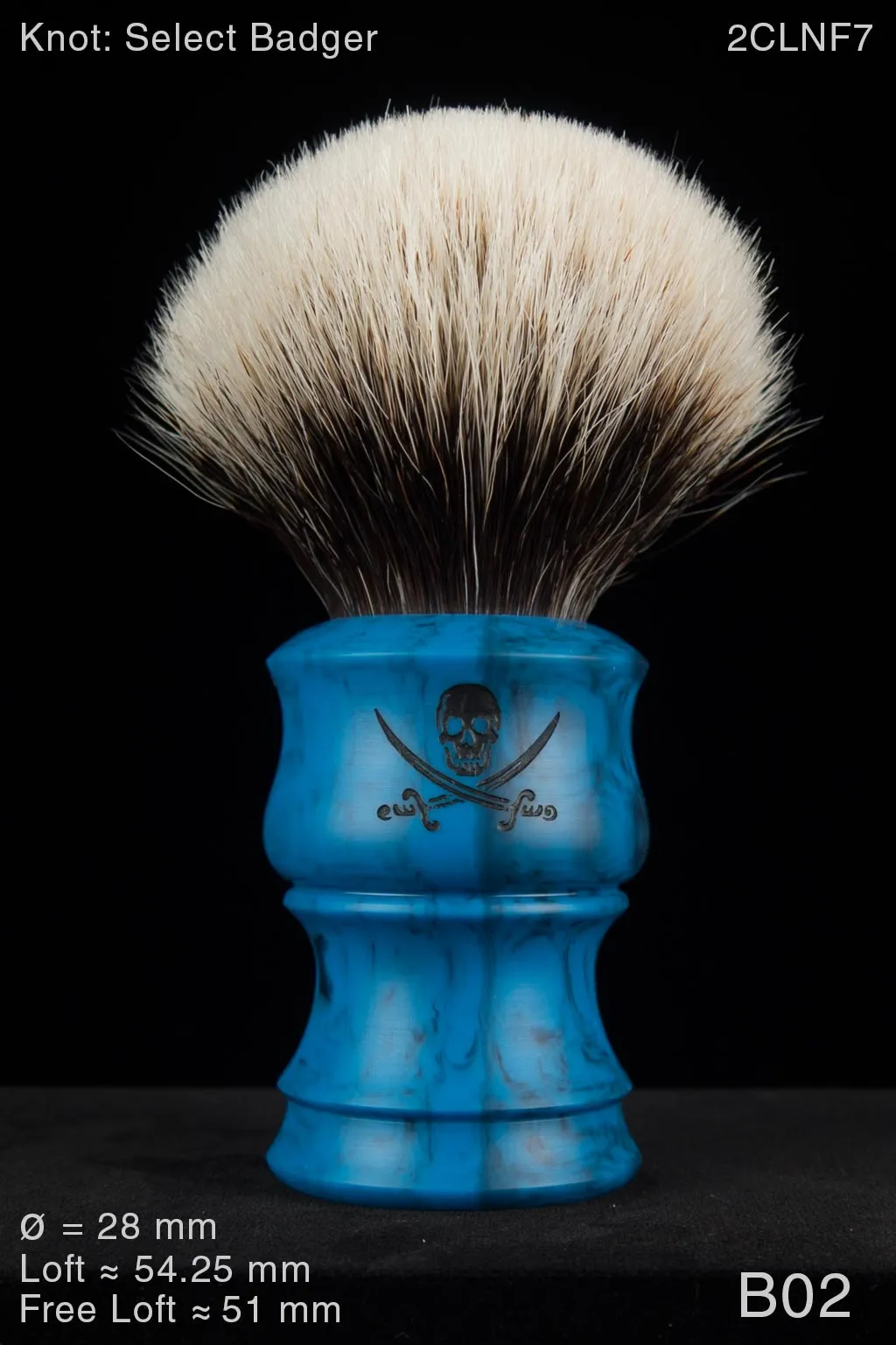 Pirate 28 mm Satin Cobalt