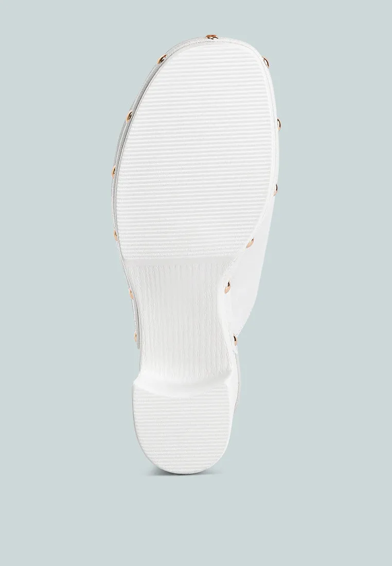 Recycled Leather Clogs By RAG