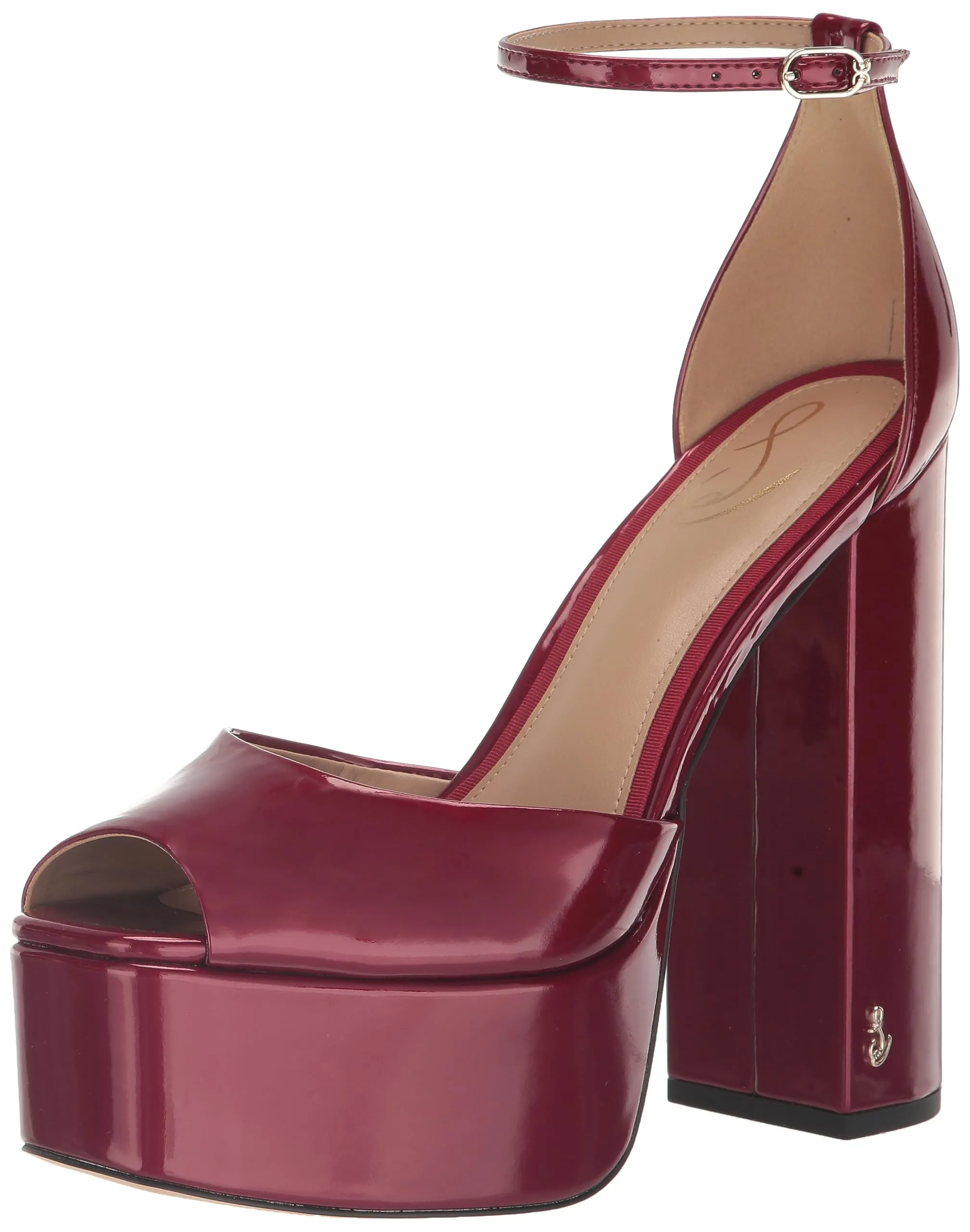Sam Edelman Kori Heeled Sandal Holly Red 7 Medium