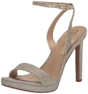 Sam Edelman Women's Jade Heeled Sandal Jute 8 Medium