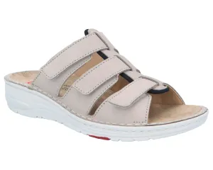 SENTA Grey Nubuck Leather