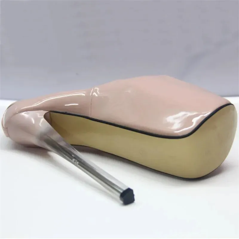 sexy Stiletto 16/19/22cm Thin Heels Shoes Woman Platform Ankle Strap Women