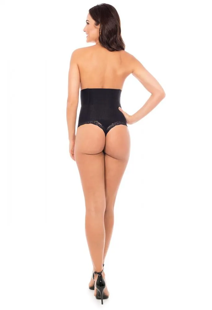 Shades - Lacy High Waist Panties Gloss Plié Shapewear