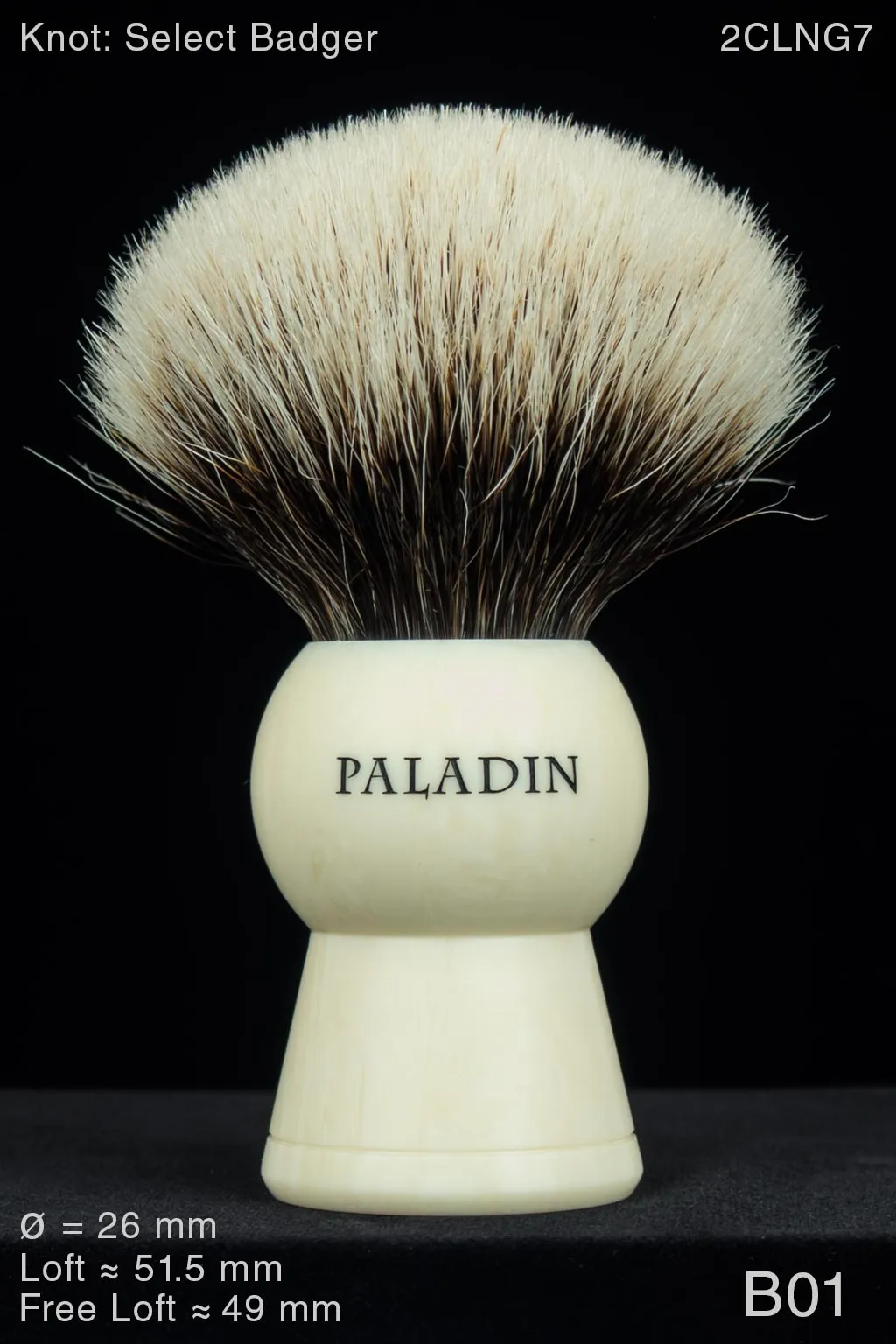 Sherlock 26 mm Satin Ivory
