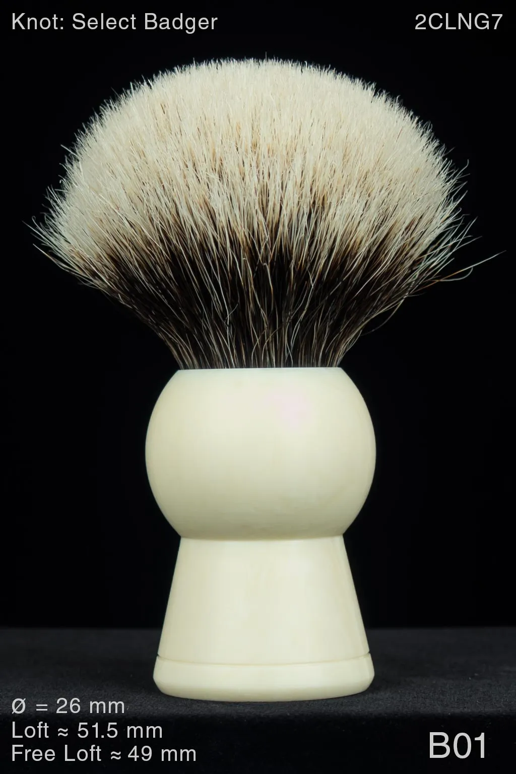Sherlock 26 mm Satin Ivory