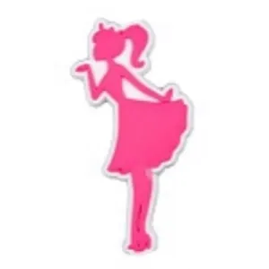 SHOE CHARMS - KISSES BARBIE