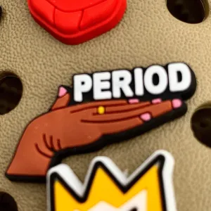SHOE CHARMS -  PERIOD