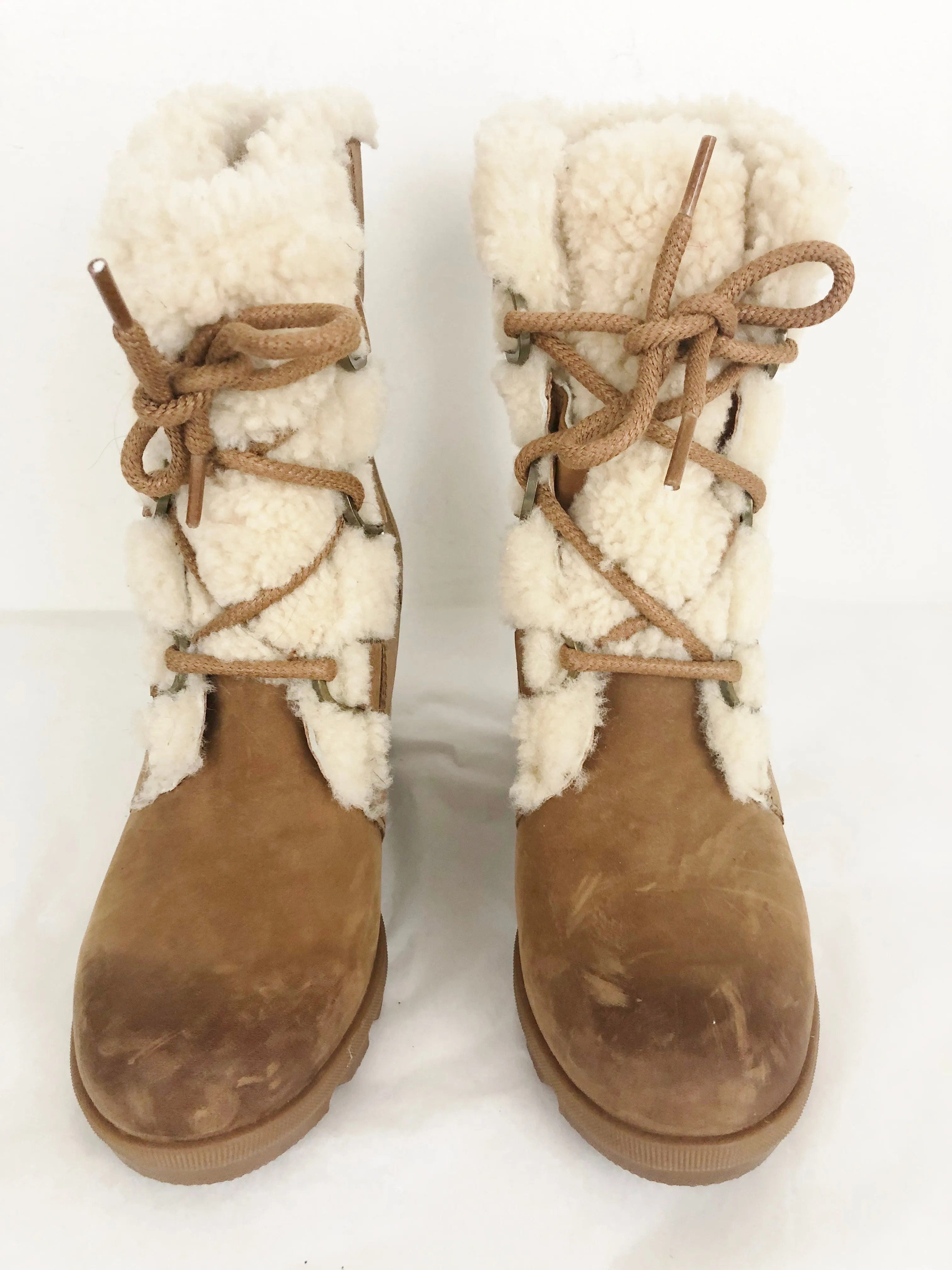 Sorel Joan of Arc Wedge Boots Size 7