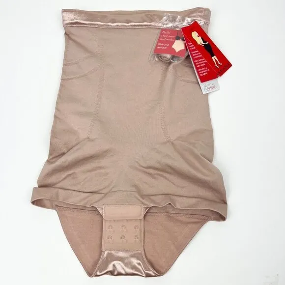SPANX High-Waisted Body Tunic Shapewear in Rose Gold, #1457, Size Small, NWT!