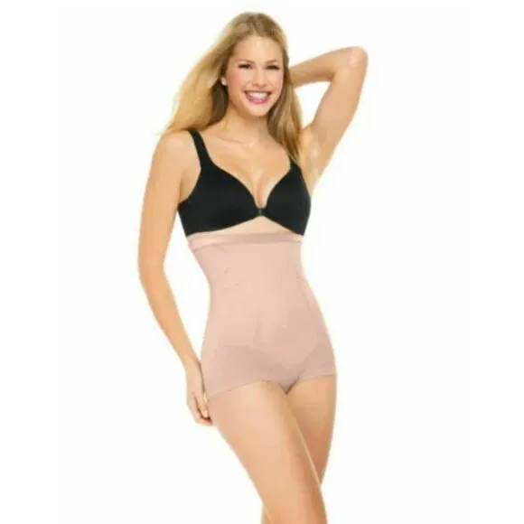 SPANX High-Waisted Body Tunic Shapewear in Rose Gold, #1457, Size Small, NWT!