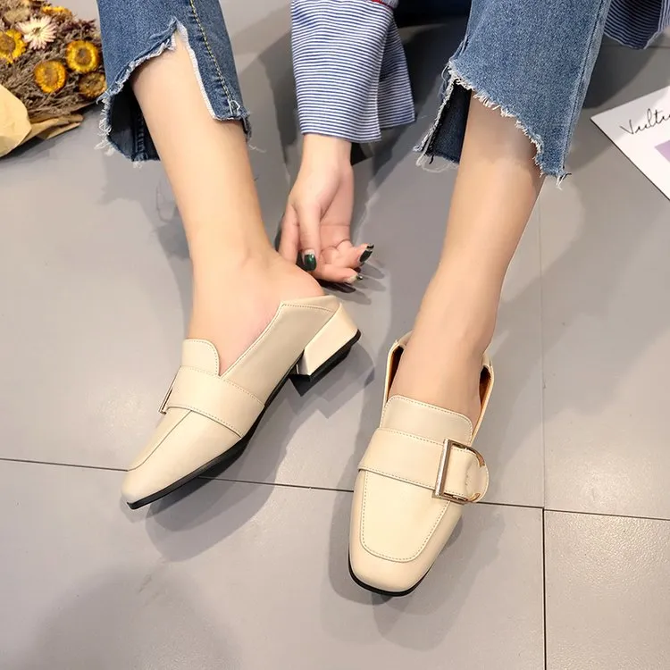 Spring flats single-toe shoes women loafer shoes students