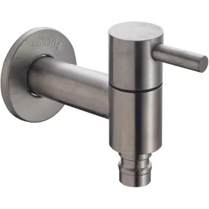 Stainless Steel Cold Water Angle Valve Adapter Connector Faucet - S02004BN