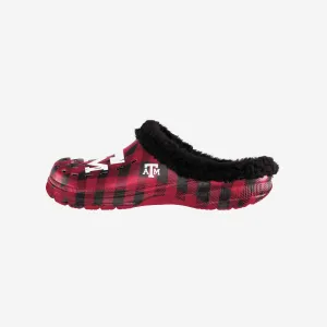 Texas A&M Aggies Sherpa Lined Buffalo Check Clog