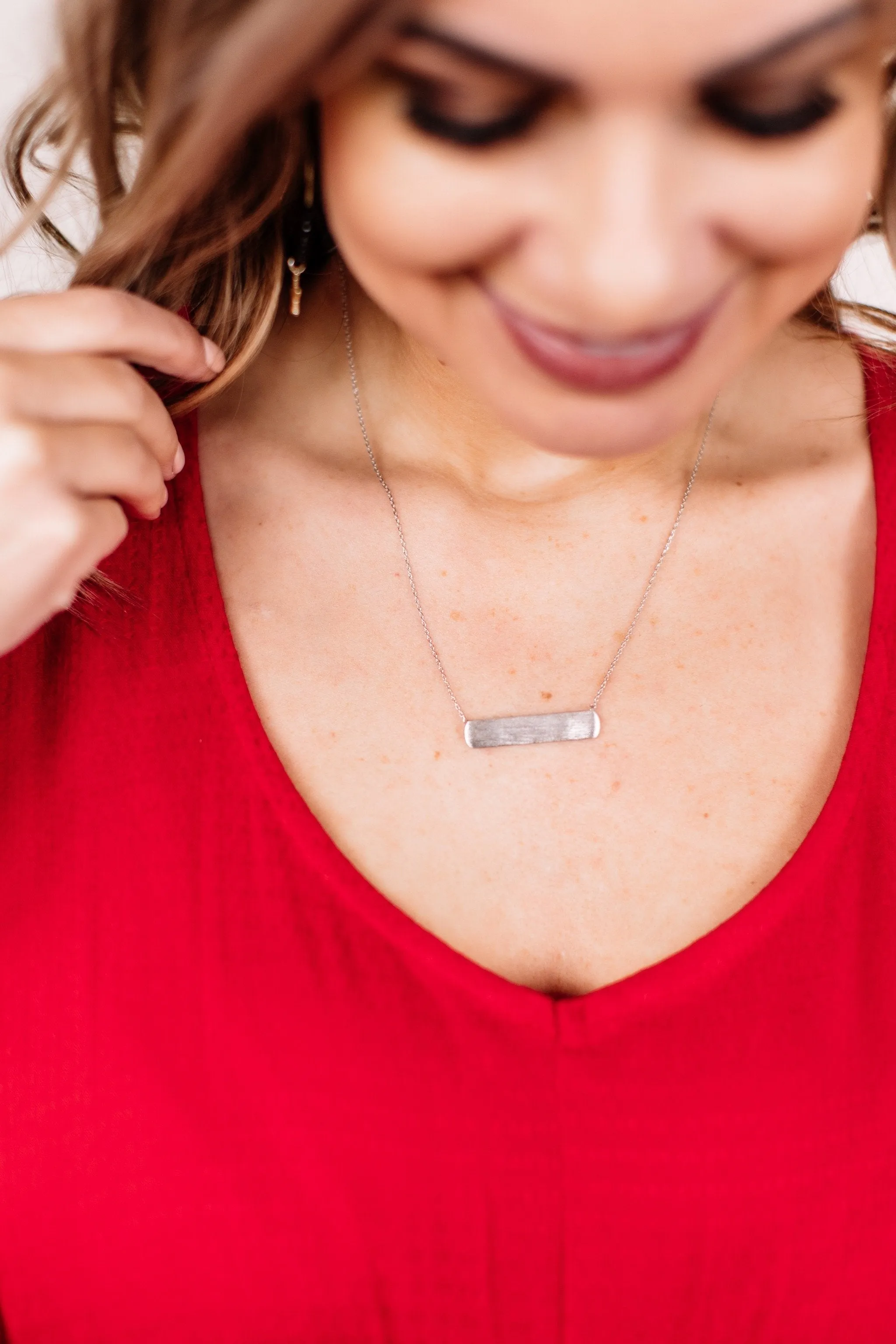 That's A High Bar Pendant Necklace