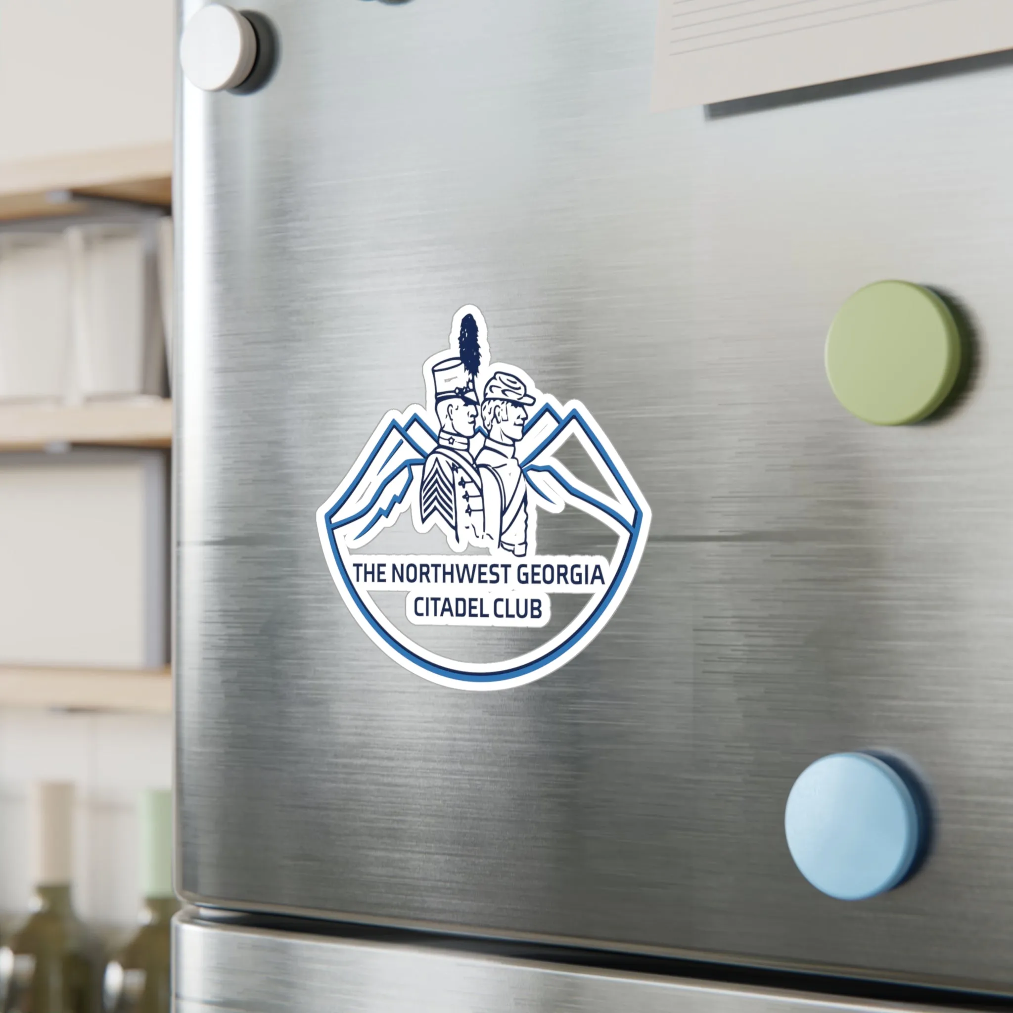 The Citadel, Alumni Club, The Northwest Georgia, Transparent Outdoor Stickers, Kiss-Cut Vinyl Decals
