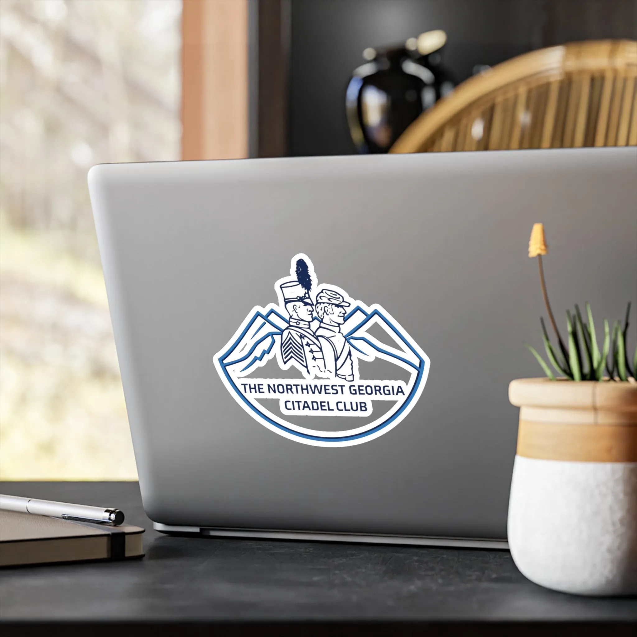 The Citadel, Alumni Club, The Northwest Georgia, Transparent Outdoor Stickers, Kiss-Cut Vinyl Decals