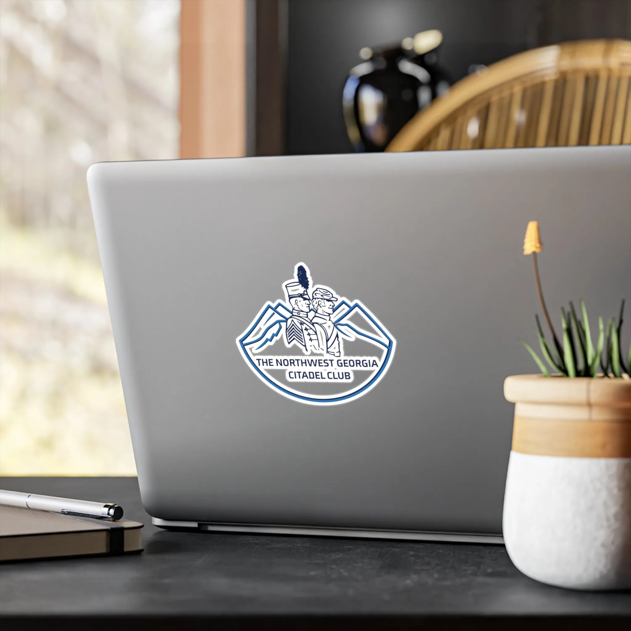 The Citadel, Alumni Club, The Northwest Georgia, Transparent Outdoor Stickers, Kiss-Cut Vinyl Decals