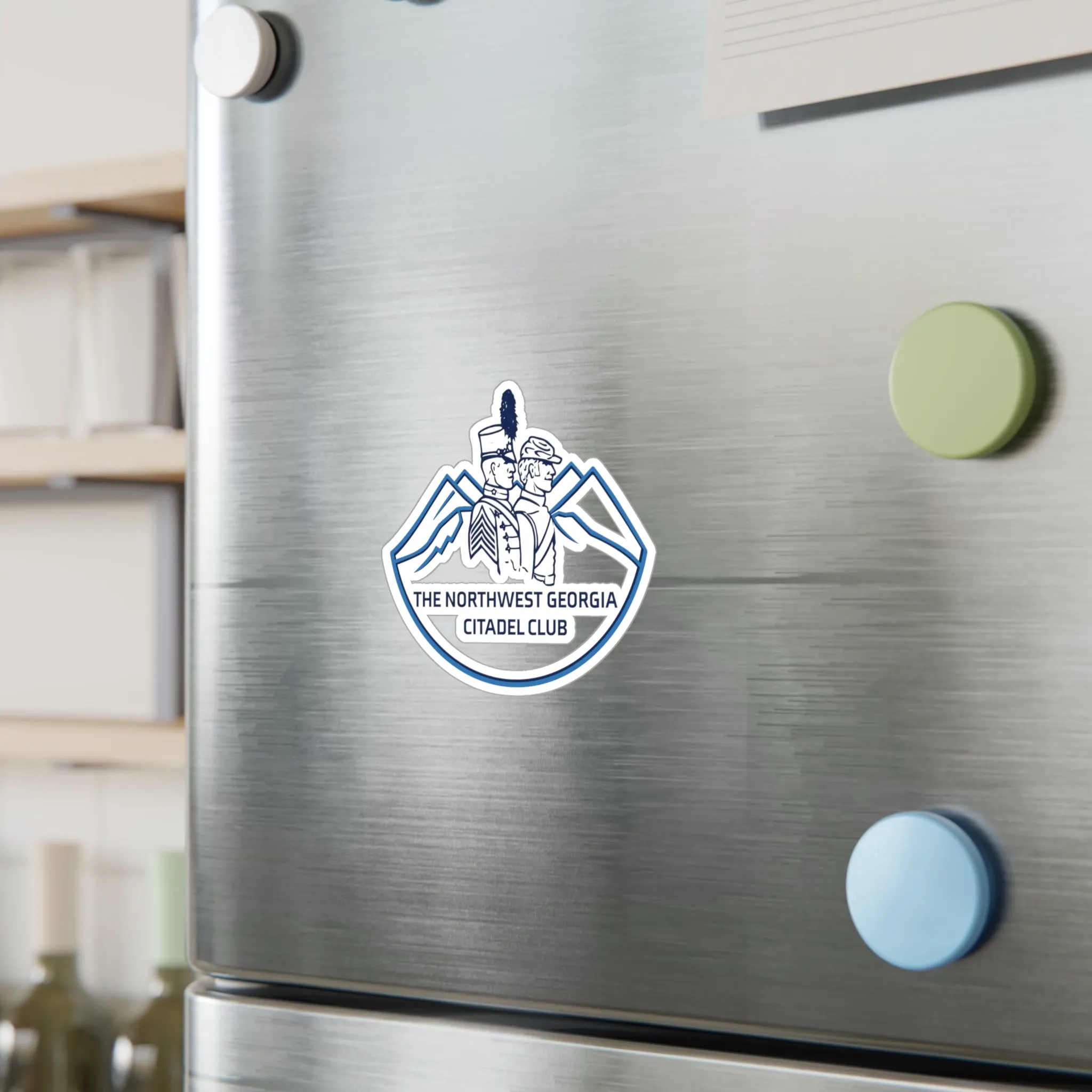 The Citadel, Alumni Club, The Northwest Georgia, Transparent Outdoor Stickers, Kiss-Cut Vinyl Decals