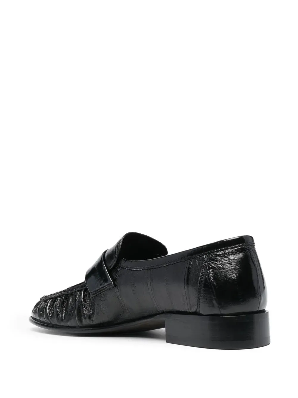 The Row Soft Loafer Black