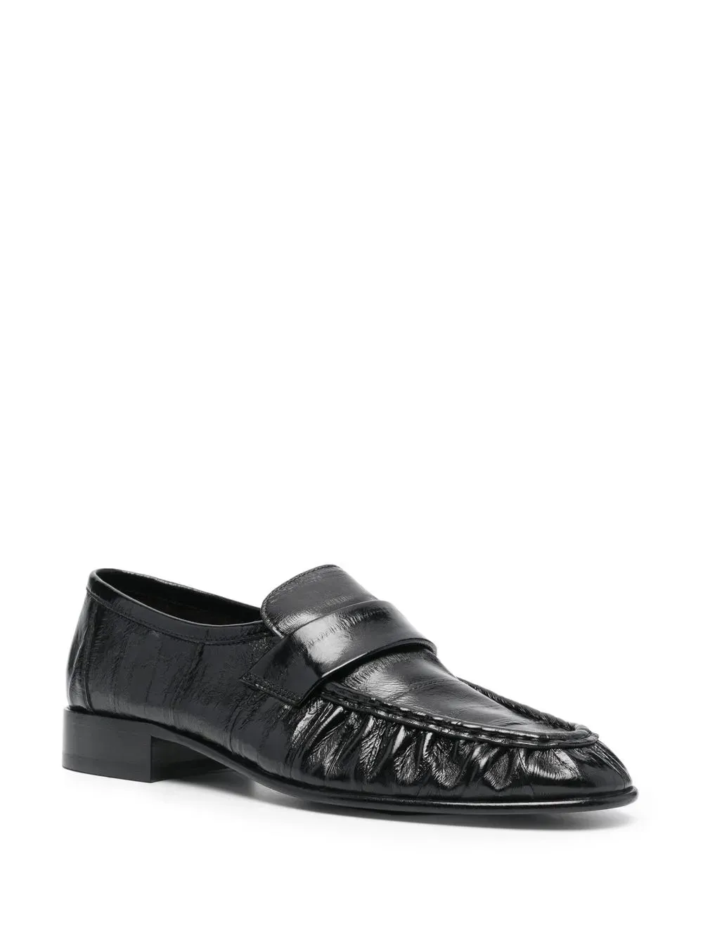 The Row Soft Loafer Black