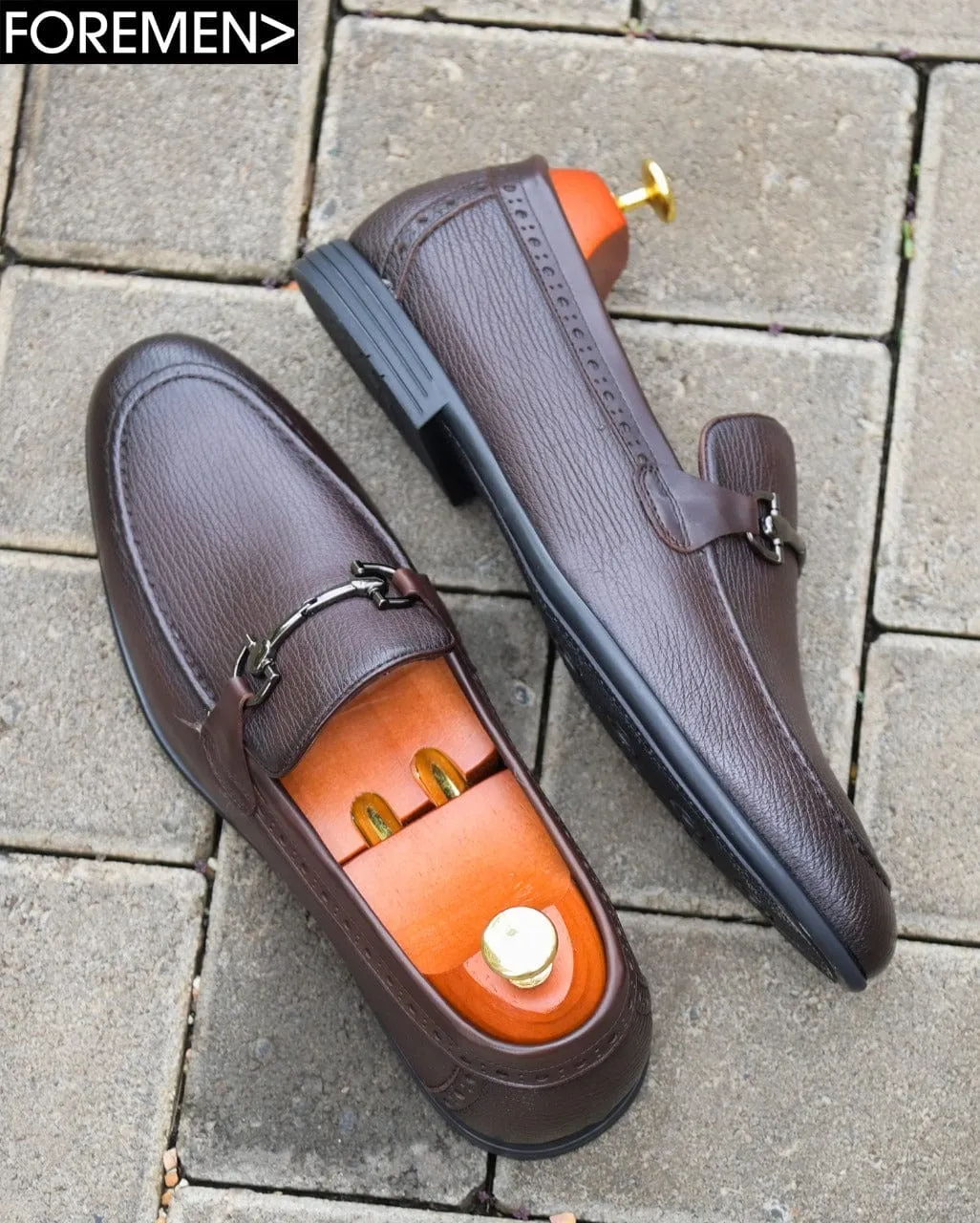 TURIN | Coffee Leather Loafers