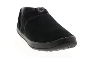 Ugg Hanz-M Suede Slipper 1017266-BLK Mens Black Suede Clogs Slippers Shoes
