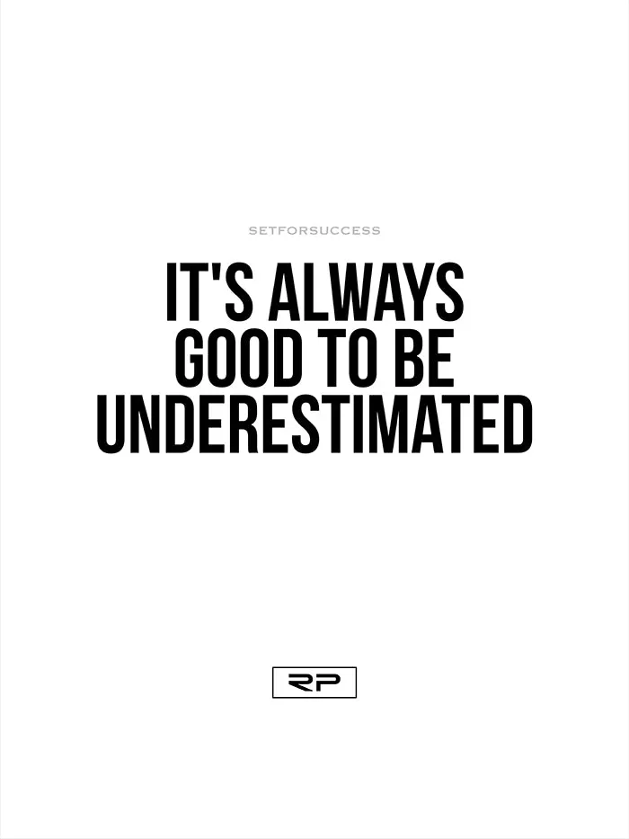 Underestimated  - 18x24 Poster