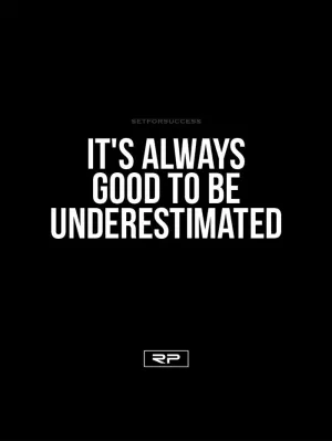 Underestimated  - 18x24 Poster