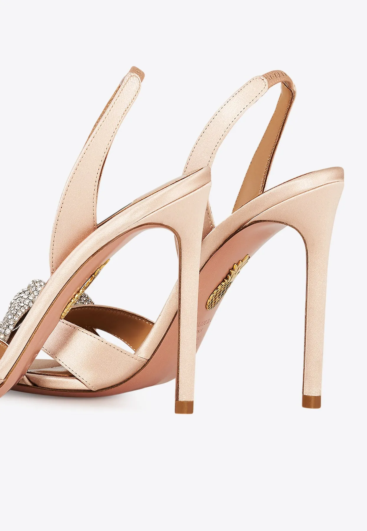 Very Bow Tie 105 Crystal Sandals