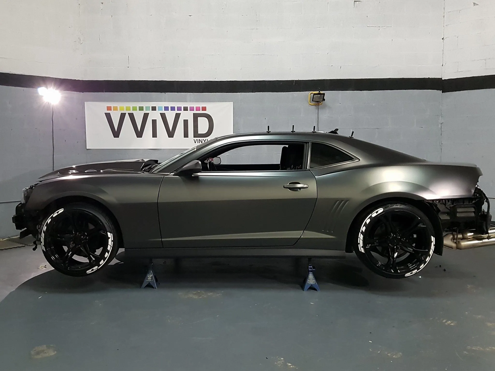 VViViD  Satin Chrome Black Rust