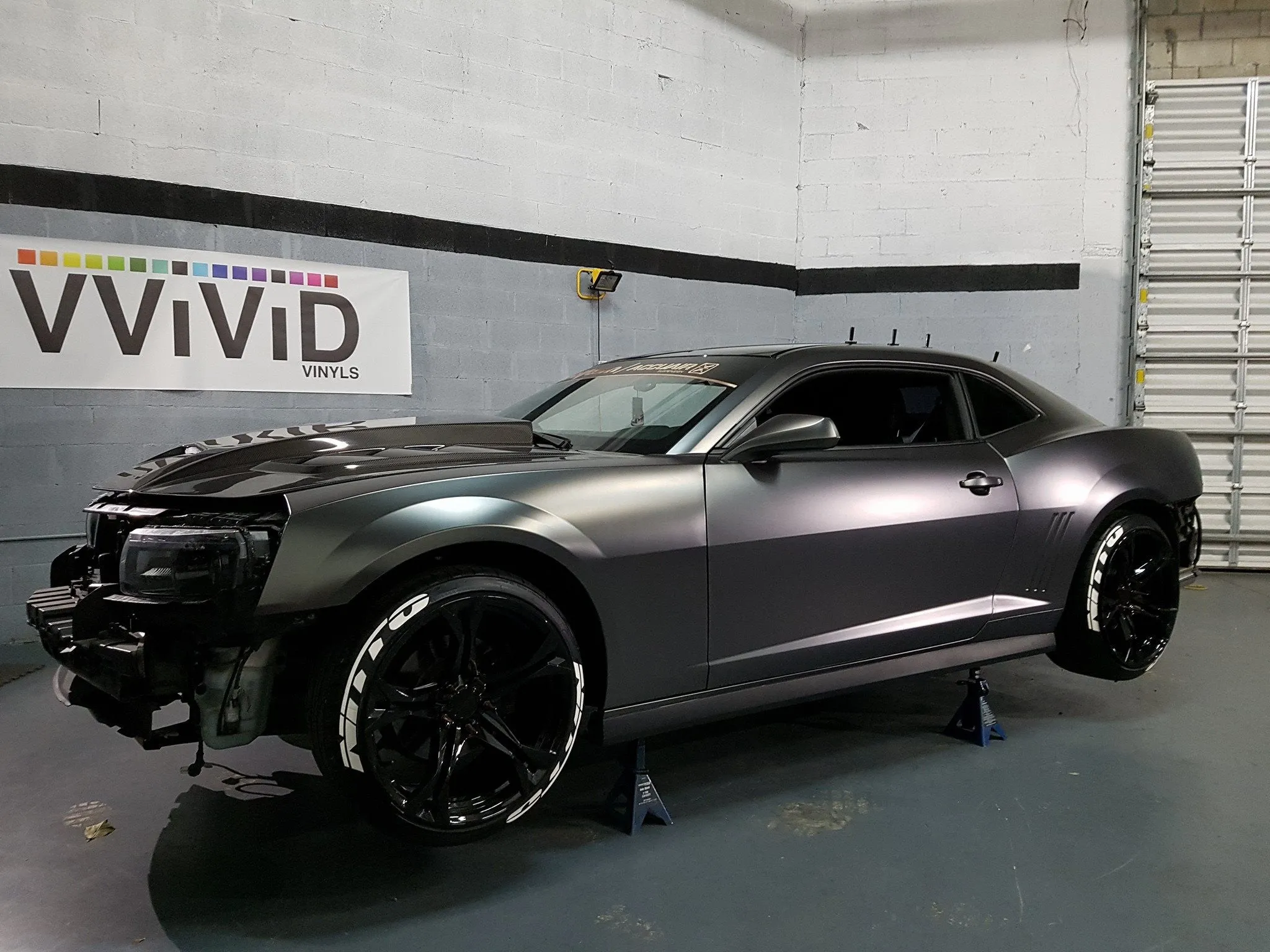 VViViD  Satin Chrome Black Rust