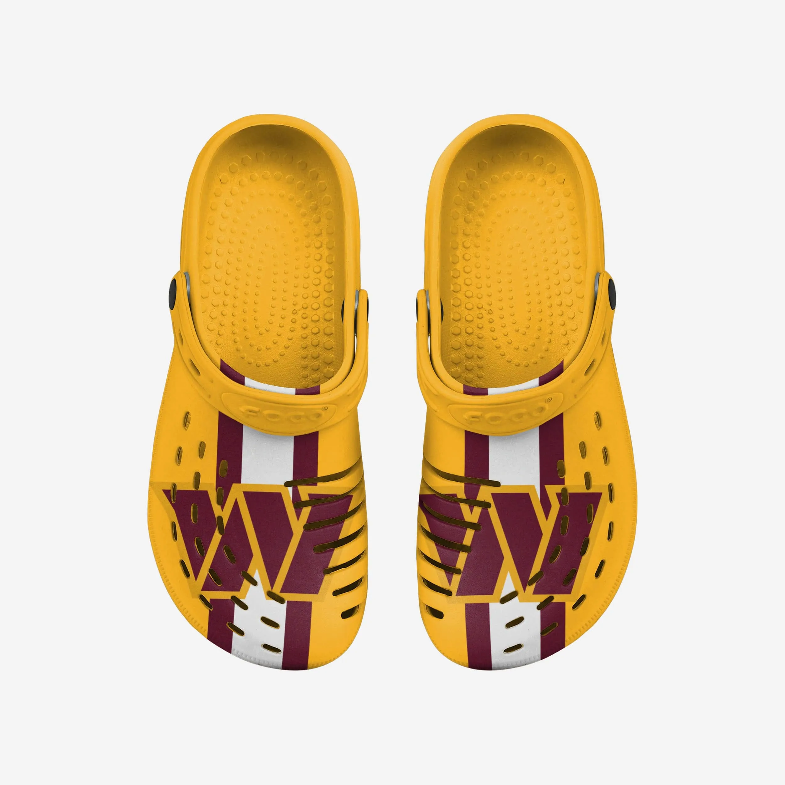 Washington Commanders Team Stripe Clog With Strap