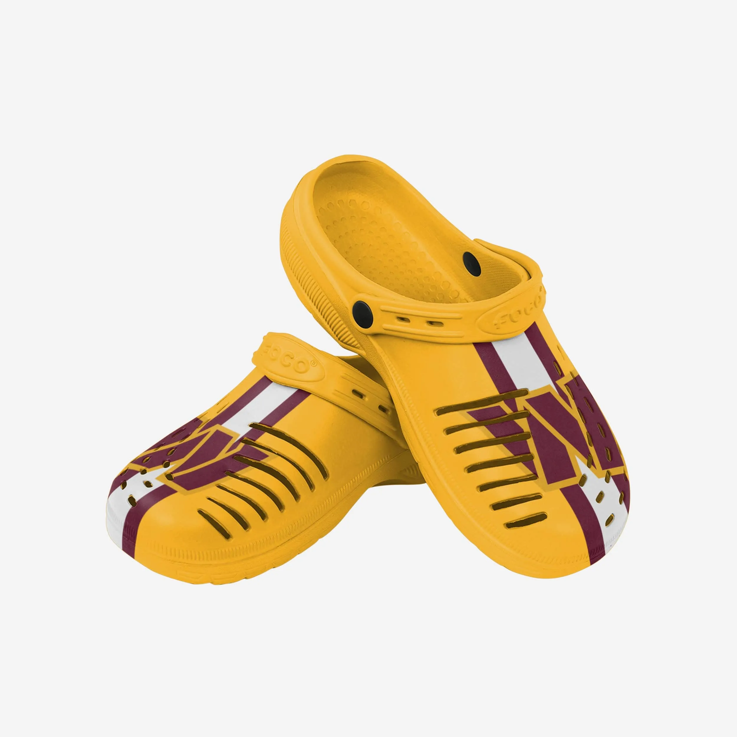 Washington Commanders Team Stripe Clog With Strap