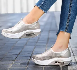 Women Flats Shoes Woman Loafers Sweet Shallow Comfortable Moccasins Slip-ons Platform Ballet Sneakers Ladies