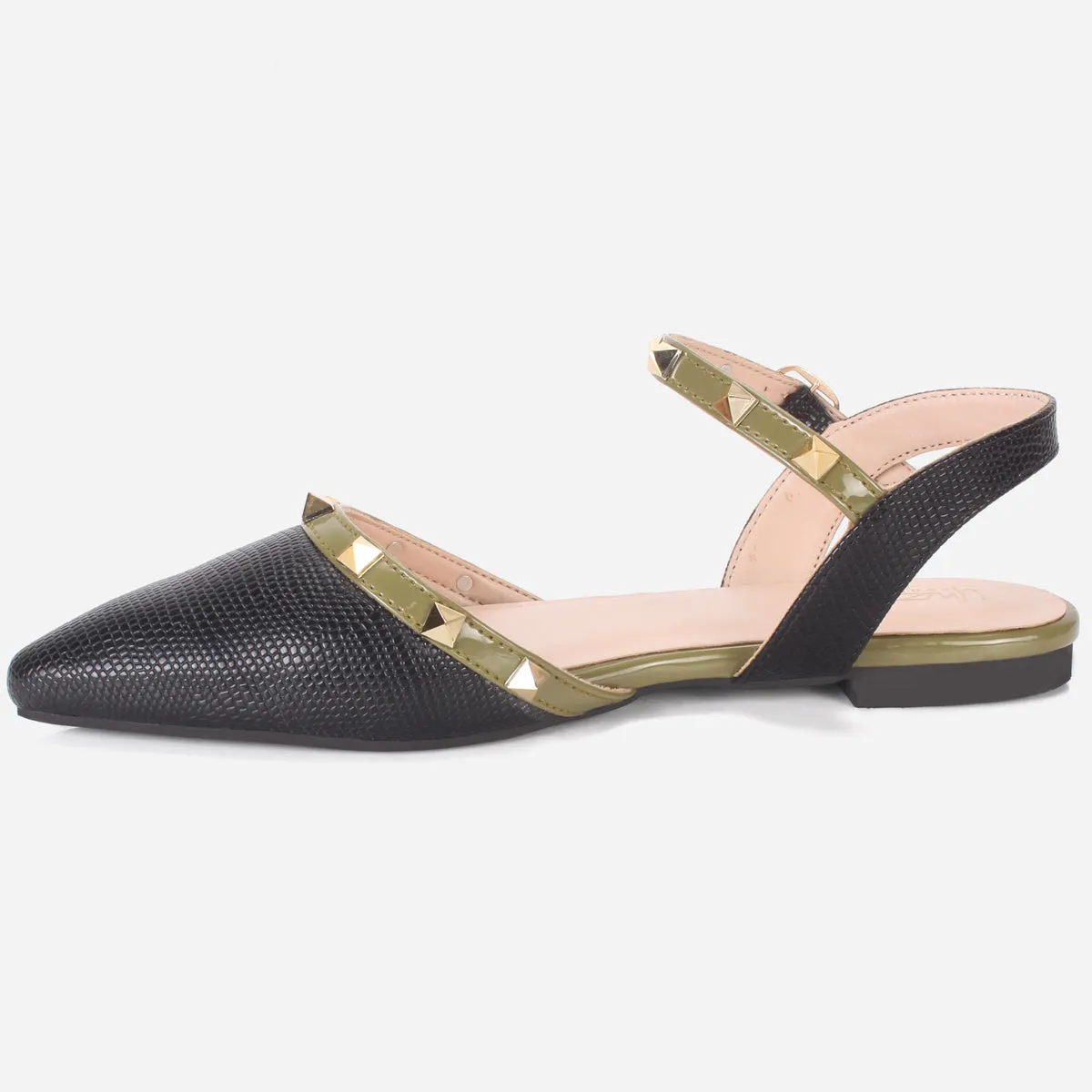 Women's "JUADY" Pointed Flat Shoes