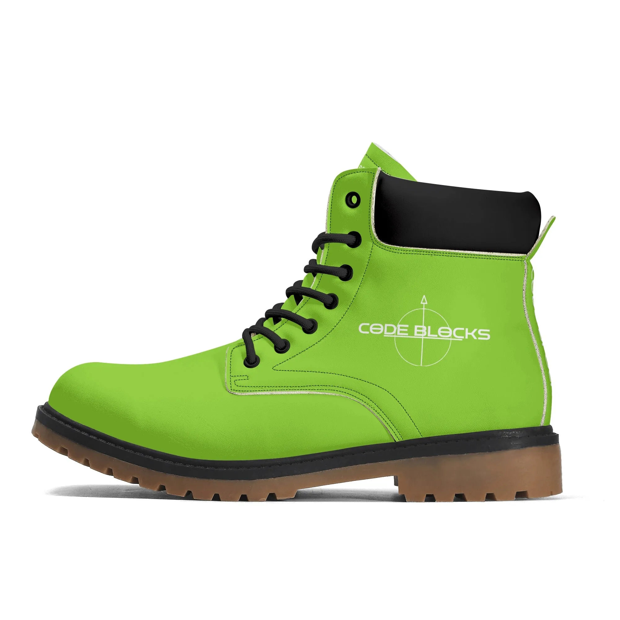 Womens Upgrated Leather Brown Outsole All Season Boots