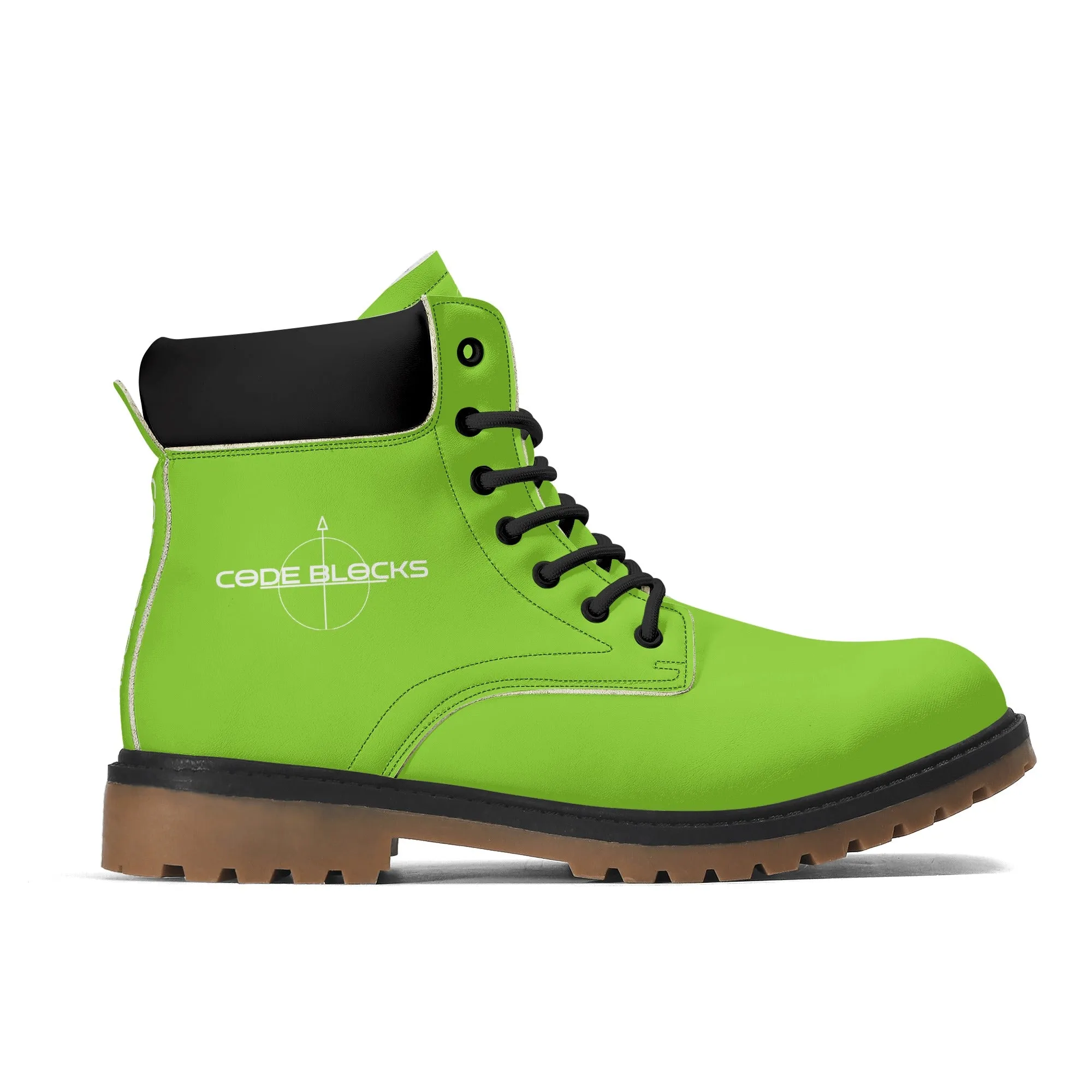 Womens Upgrated Leather Brown Outsole All Season Boots